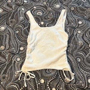 Hollister Womens M White Tank Top